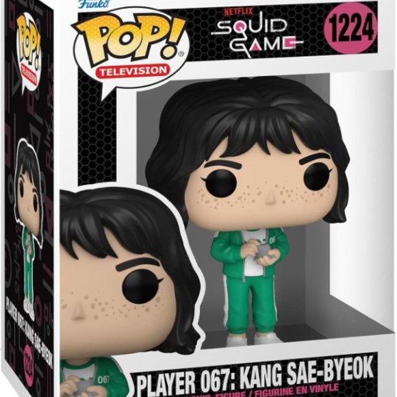 NWT Funko POP TV: Squid Game- Player 067: Kang SAE-Byeok Multicolor - Picture 1 of 7
